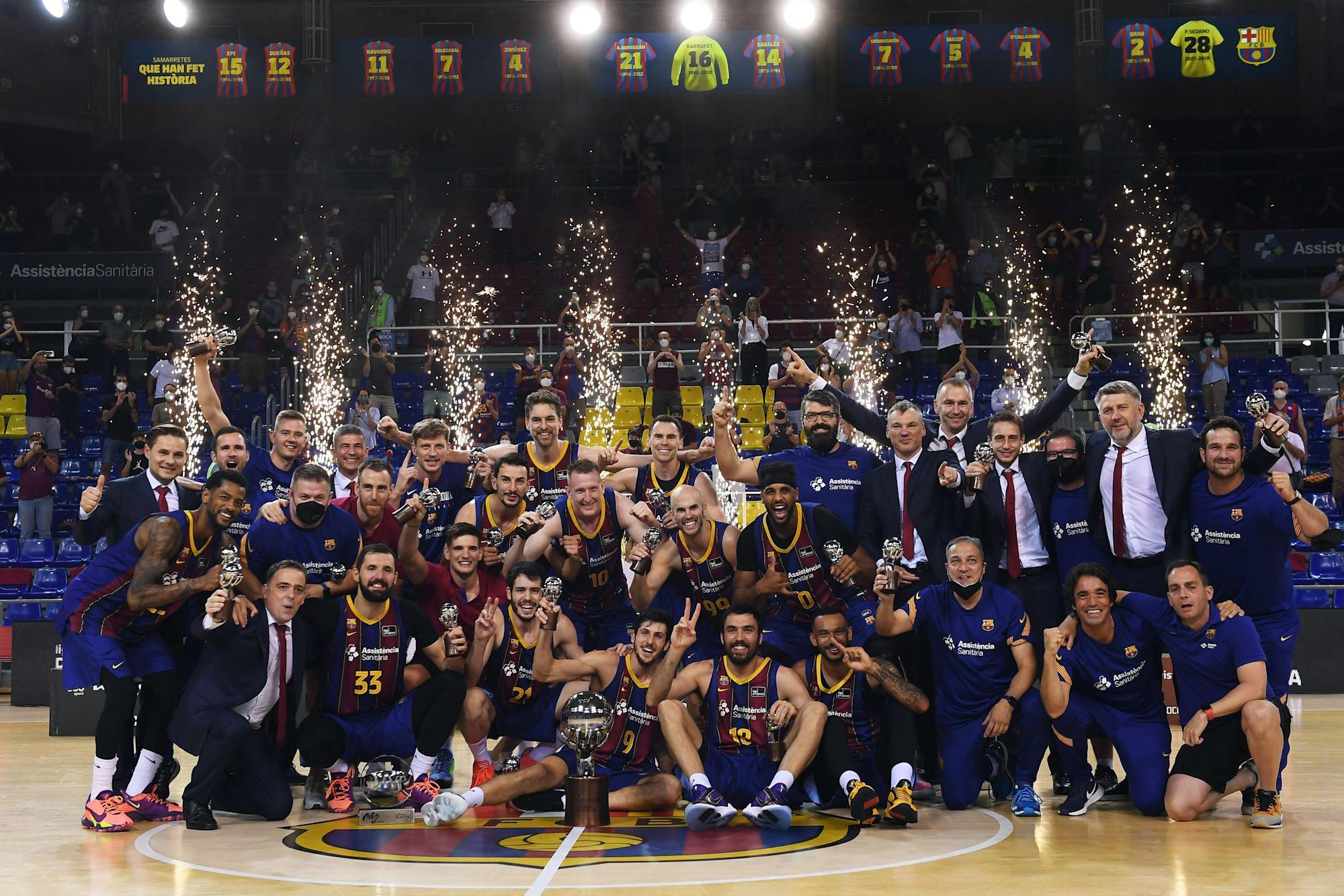 Leandro Bolmaro is champion in basketball in Spain: Barcelona was crowned in the ACB League after seven seasons