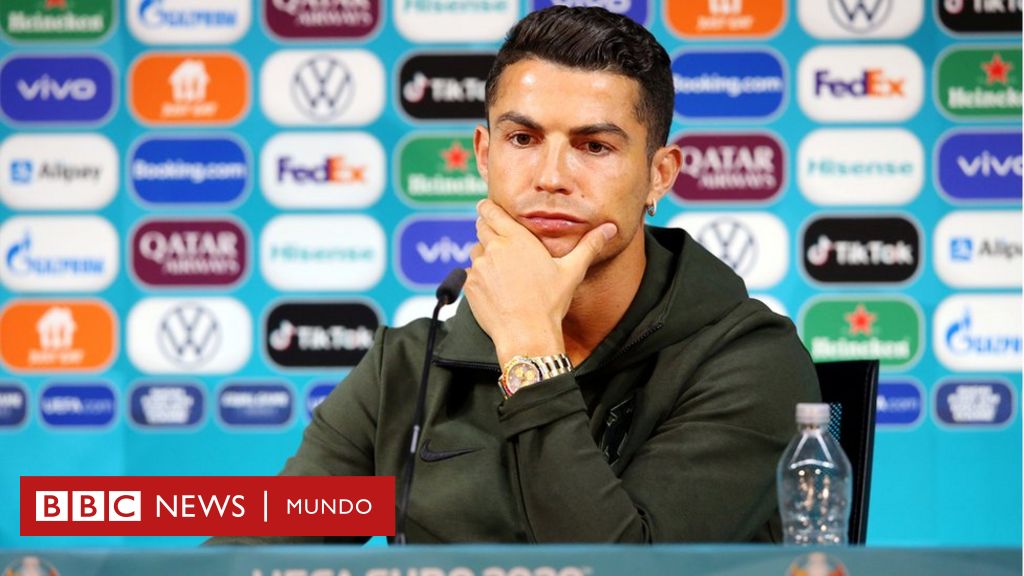 The loss of US $ 4,000 million in the Coca-Cola bag after Cristiano Ronaldo set aside two bottles – BBC News Mundo