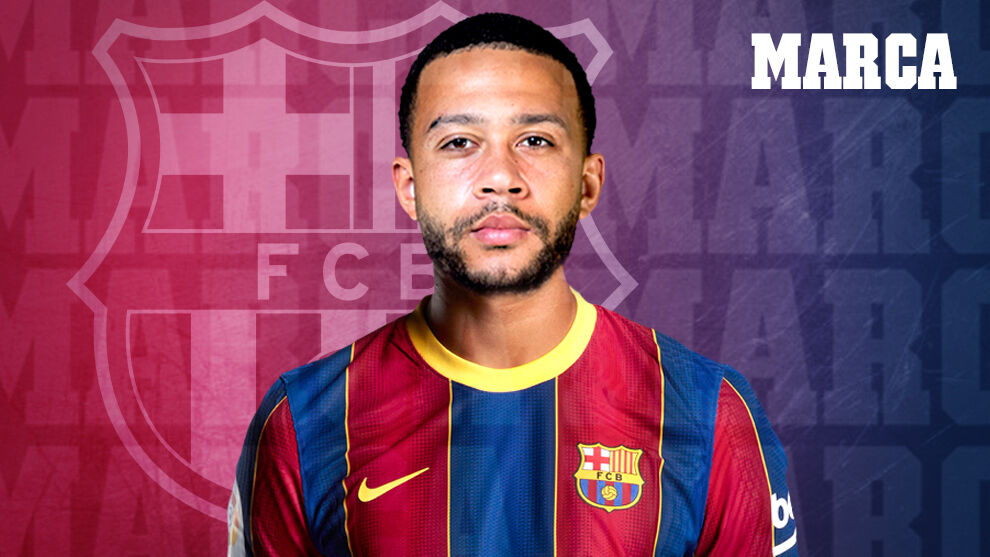 Official: Memphis Depay signs for Barcelona