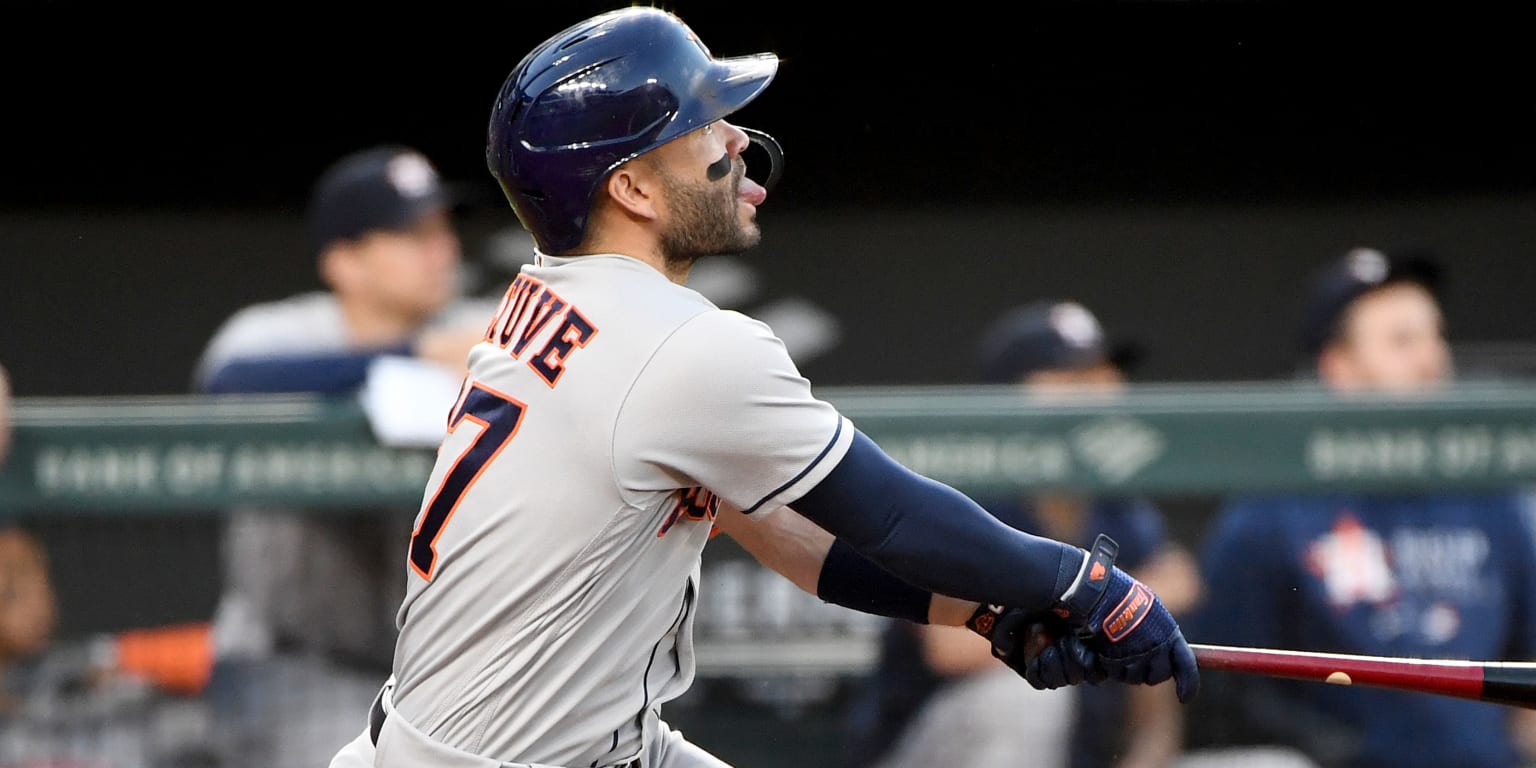 Astros' bats exploded against the Orioles
