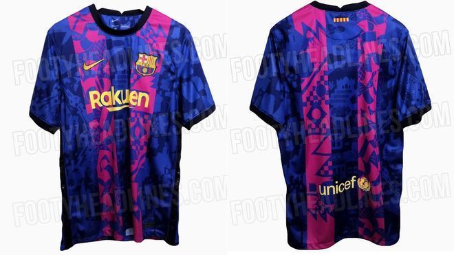 Barcelona will wear a 'special' shirt to play the Champions League
