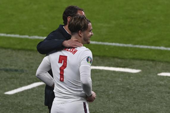 Southgate debuted Grealish for England in September 2020