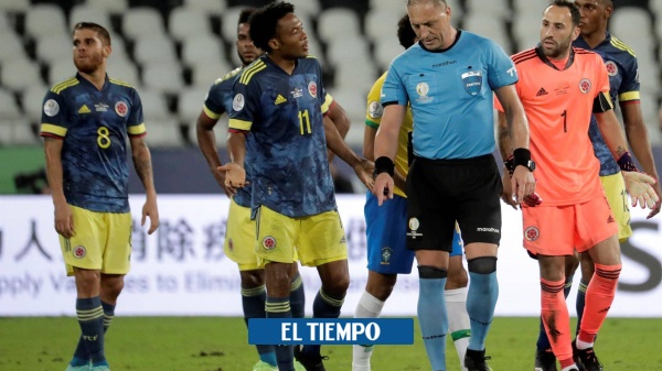 Colombia requests suspension of referees who called match against Brazil
