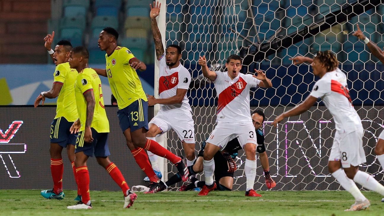 Colombia vs. Peru - Game Report - June 20, 2021 - ESPN