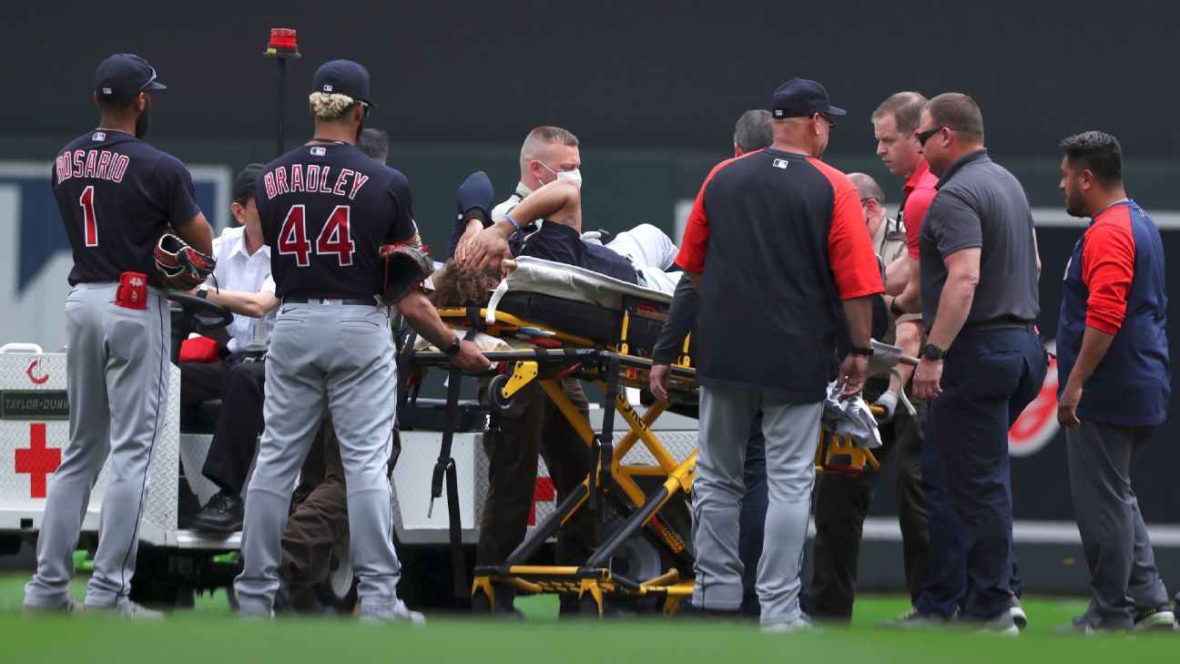 Indians Naylor Fractures Ankle Needs Surgery