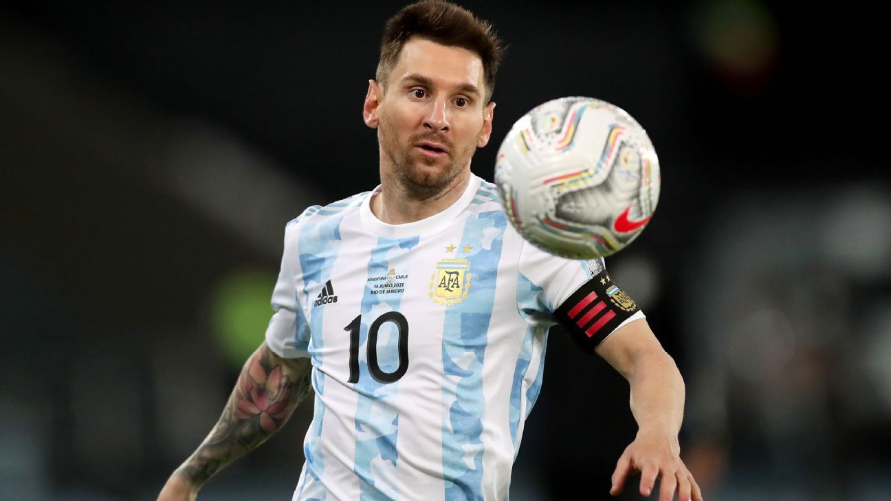 Lionel Messi has the record of presences and is the