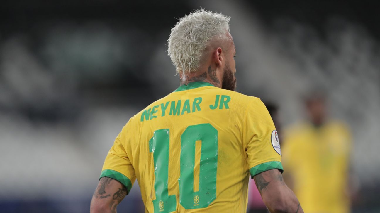 Neymar reaches 68 goals with Brazil