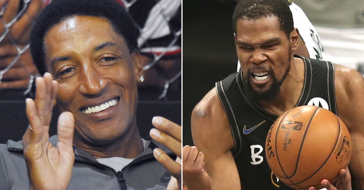 The crossing between two NBA stars: Pippen's criticism of Kevin Durant that unleashed the fury of the Brooklyn Nets figure
