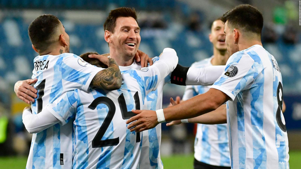 Messi and Argentina aim for the semifinals