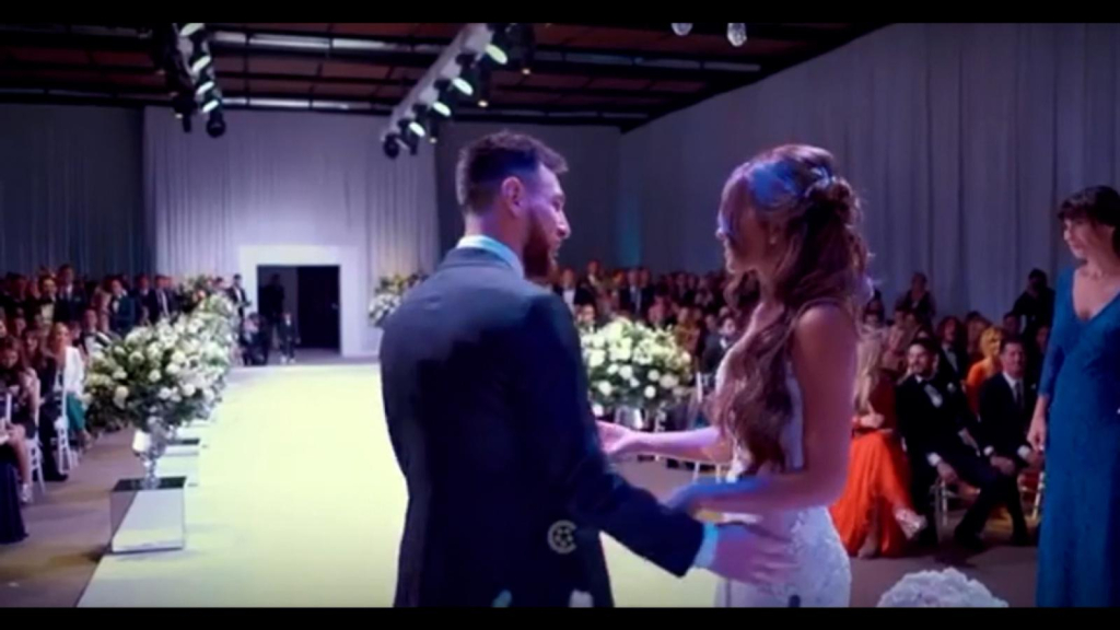 New images of the wedding of Messi and Roccuzzo