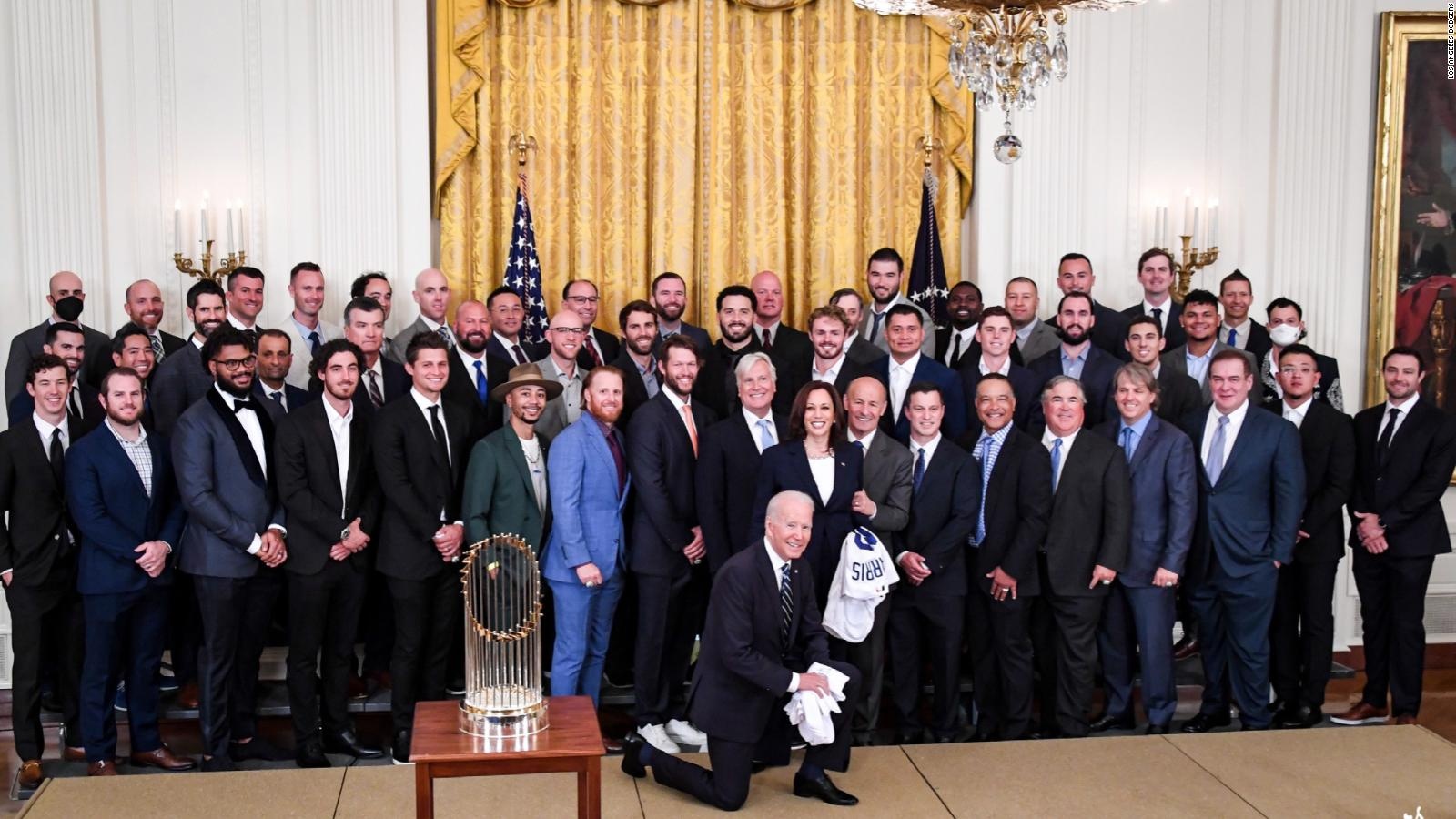 1625485298 Recognition of the Dodgers in the White House Video