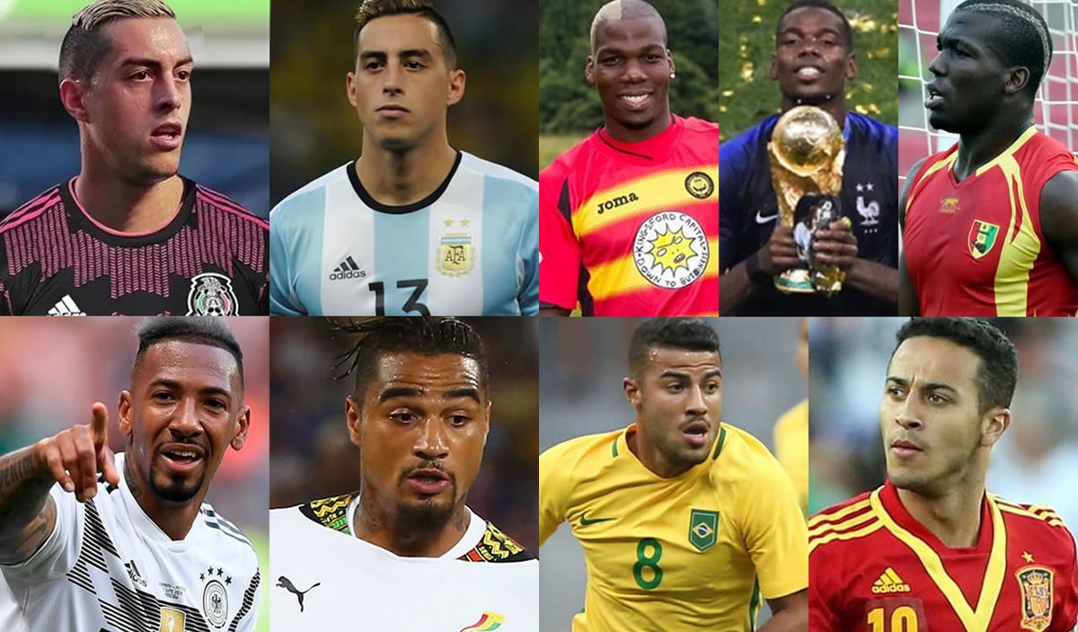 Soccer brothers who played in different national teams