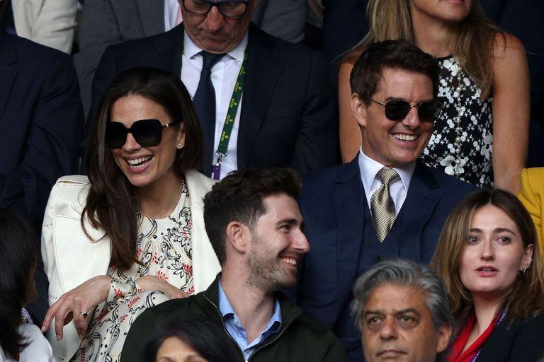 A few days ago, actor Tom Cruise, along with Hayley Atwell, witnessed the & # xf3;  one of the games played at Wimbledon, where today he won & # xf3;  Novak Djokovic.  Today, he was one of the famous who was at Wembley