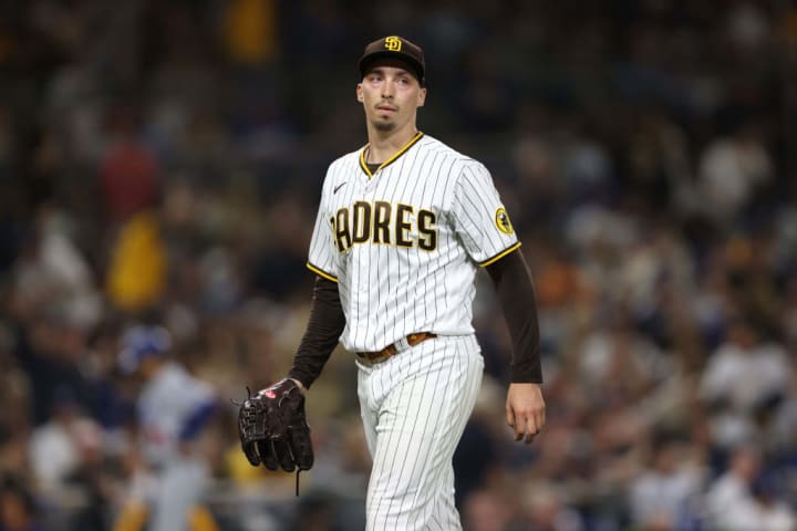 Blake Snell closed the first half of the schedule with a 3-3 record in a total of 16 starts with the San Diego Padres.