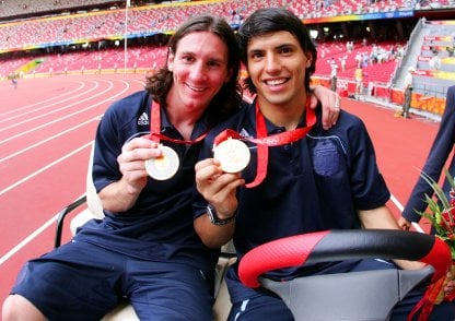 Messi and Aguero