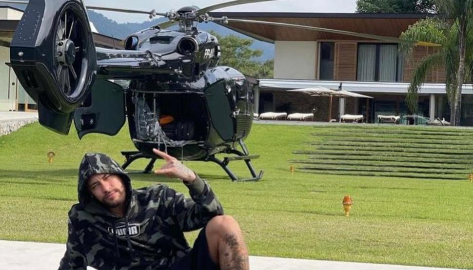 This is Neymar’s ‘baticopter’