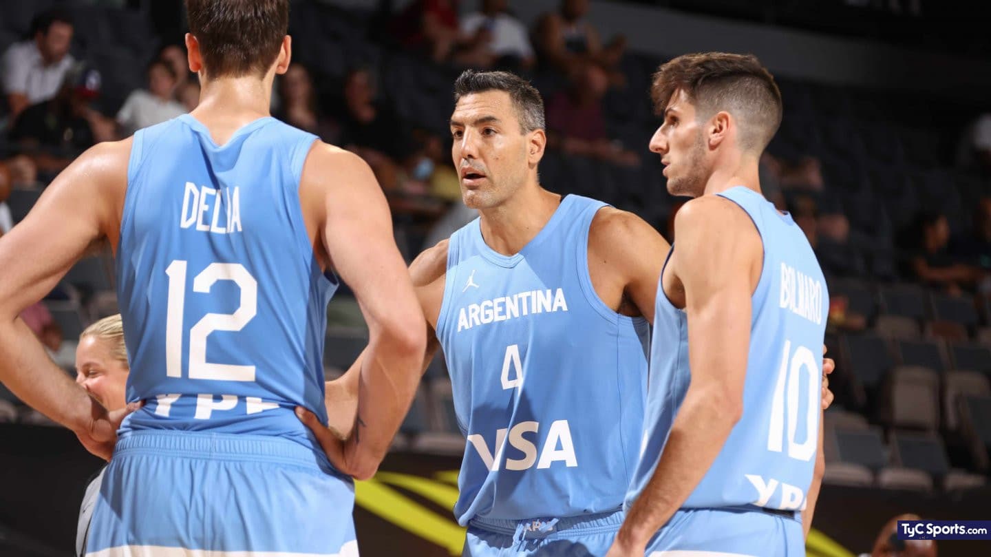 Argentina vs.  Slovenia in basketball, for the Olympic Games: what time they play and how to watch it live