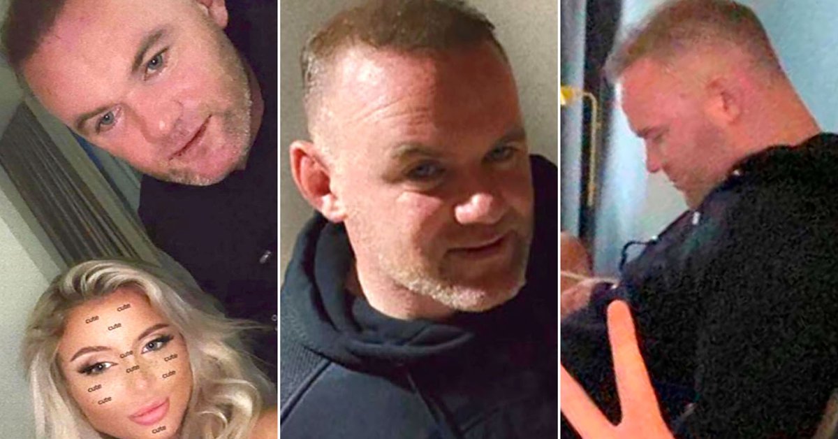 A party viral photos and a police report Wayne Rooney