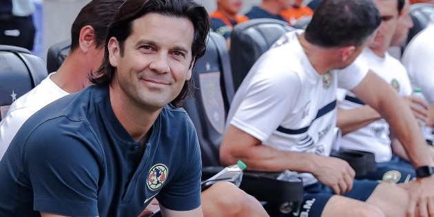 America the news arrived that Santiago Solari was waiting for