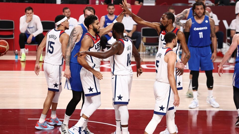 Basketball at the Olympics: USA beat Czech Republic | The result that Argentina needed, that with beating Japan will go to the quarterfinals