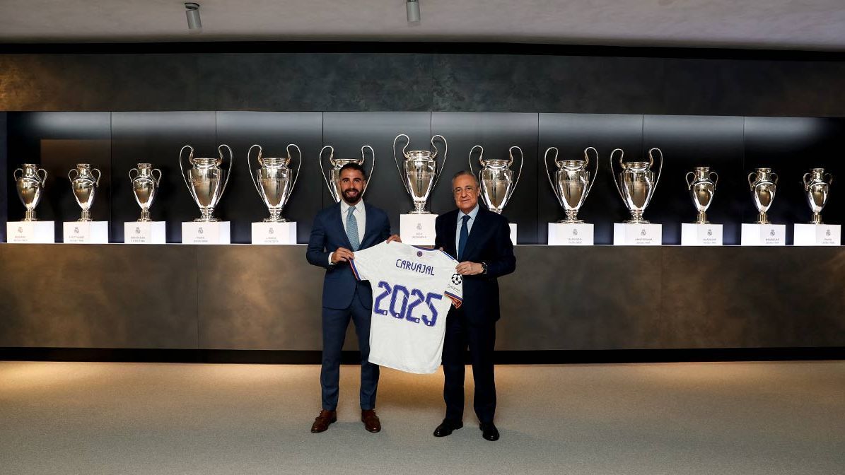Carvajal renews with Real Madrid until 2025