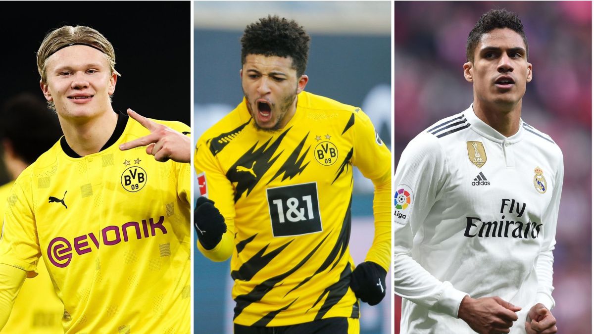Jadon Sancho seriously affects the cases of Haaland and Varane