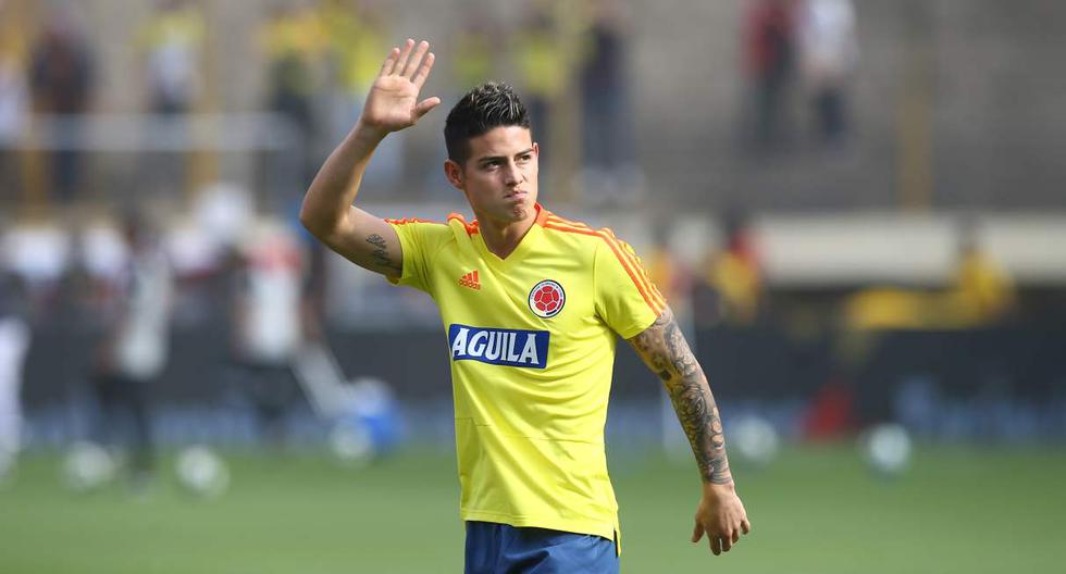 James could no longer play with Colombia more fuel for