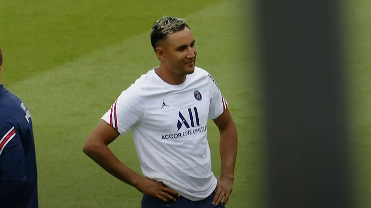 Keylor Navas rejoined PSG in search of defending his place