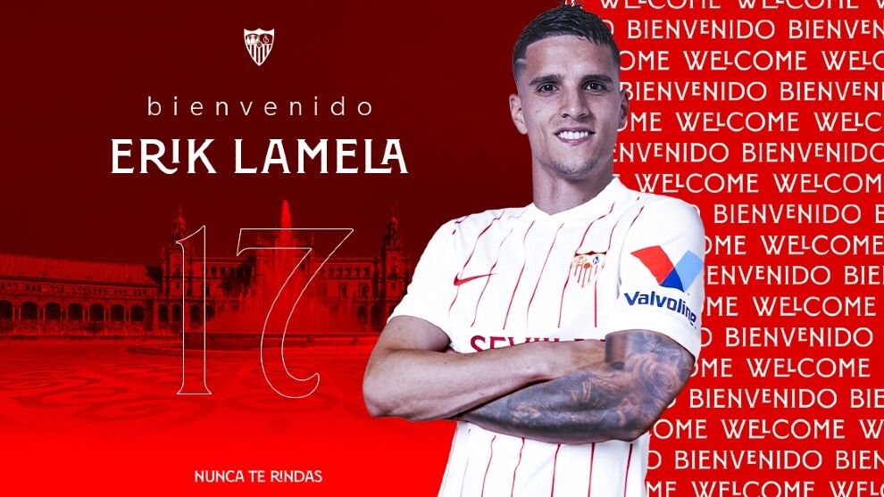 Official Erik Lamela new Sevilla player Bryan Gil to Tottenham