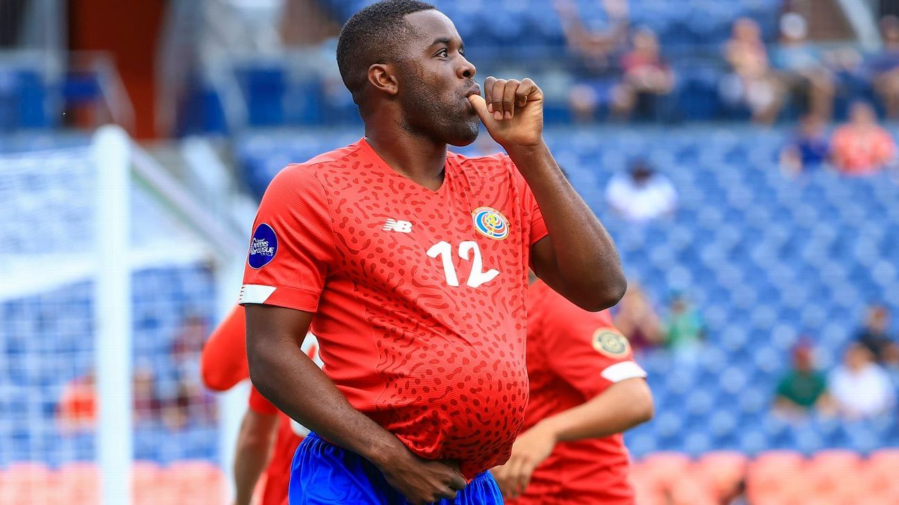 Only the signature separates Joel Campbell from Rayados
