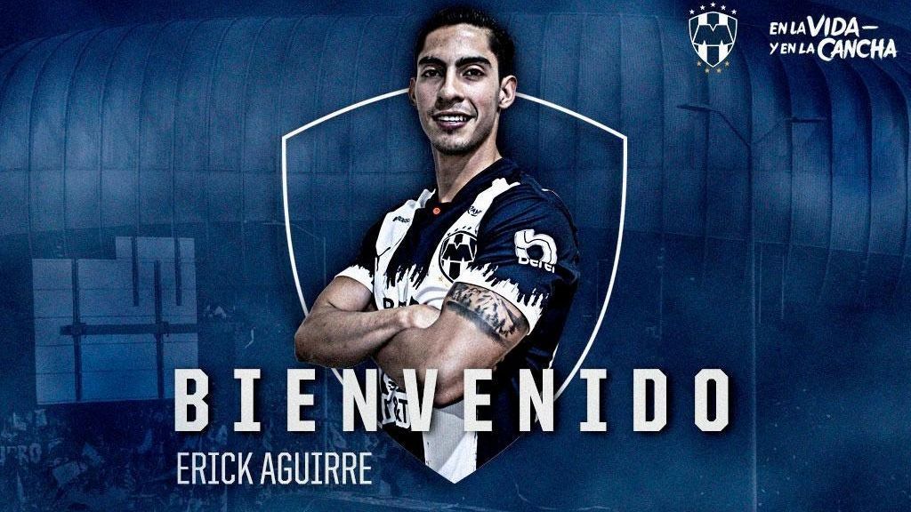 Rayados makes official the signing of Erick Aguirre, from Pachuca