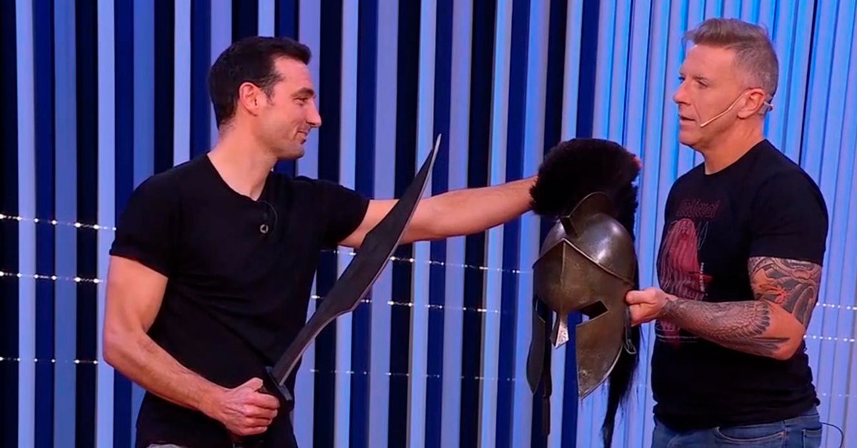 Scaloni celebrated the title in the Fantino show the oath