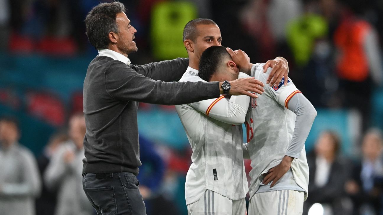 The Spain of Luis Enrique: the semifinals were the limit, but not the ceiling of the team