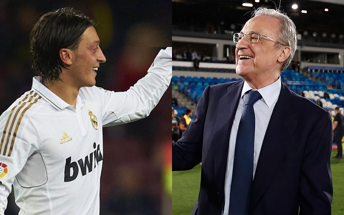 'Your girlfriend has been through all of Inter and Milan': Florentino to Ozil