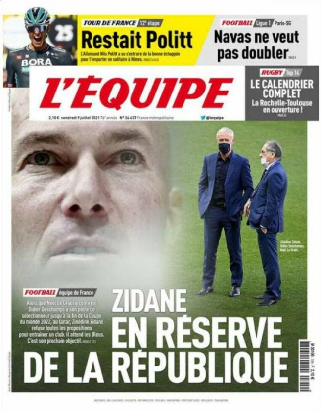 Zidanes future plans