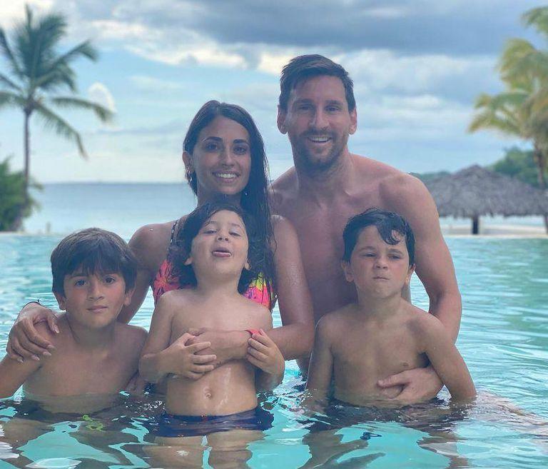 Antonela and Messi enjoyed their vacations in the Dominican Republic
