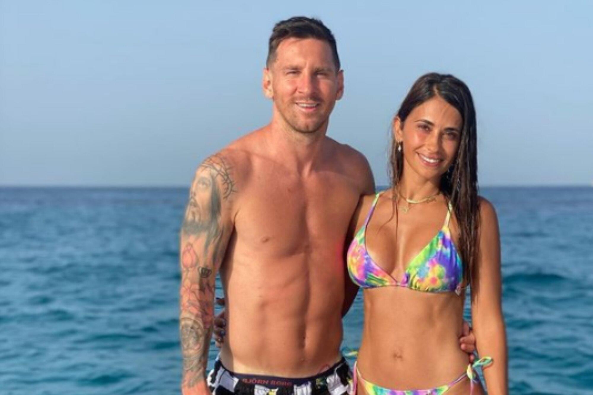 1627819370 Last days of vacation the photos of Lionel Messi and