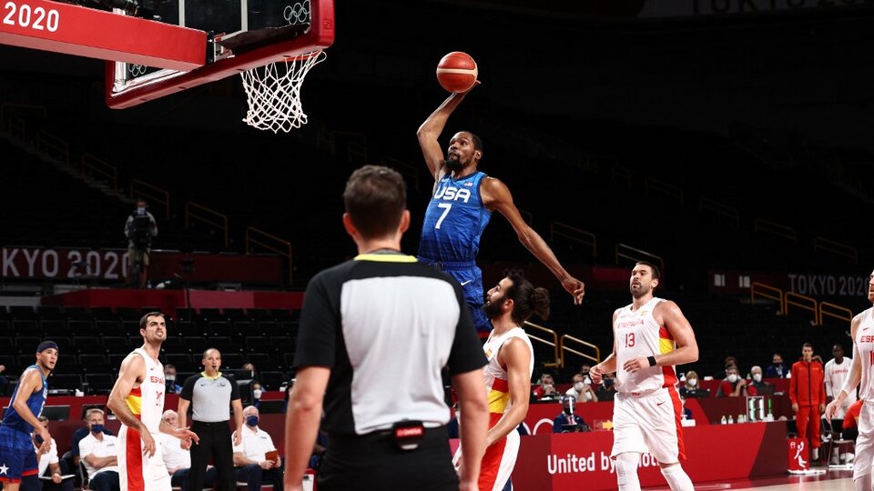 Basketball without surprises: the United States took Spain out and Doncic continues to do magic |  Those of Popovich, with flashes of Dream Team, wait for Argentina or Australia