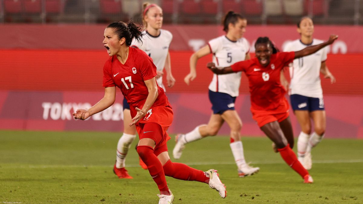 Canada defeats the USA National Team and advances to the Tokyo 2020 final