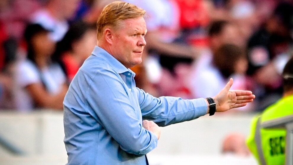 Koeman: “Messi is the past and you have to live in the present”