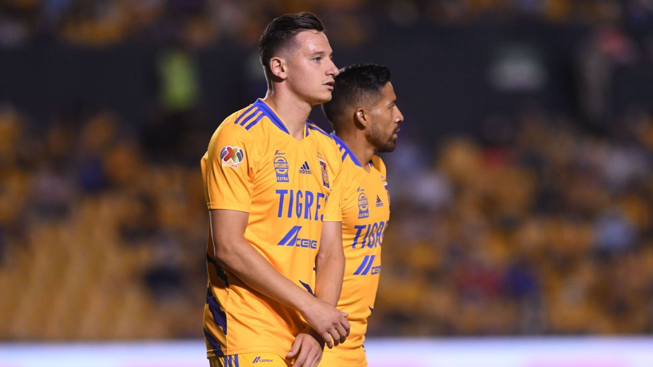 Thauvin sent off with Tigres in his debut against Santos