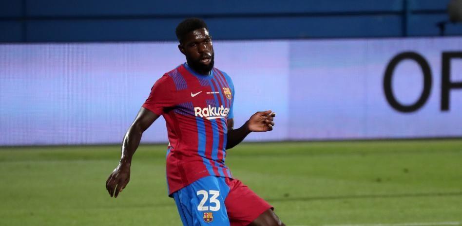 Umtiti responds to the whistles with an enigmatic message