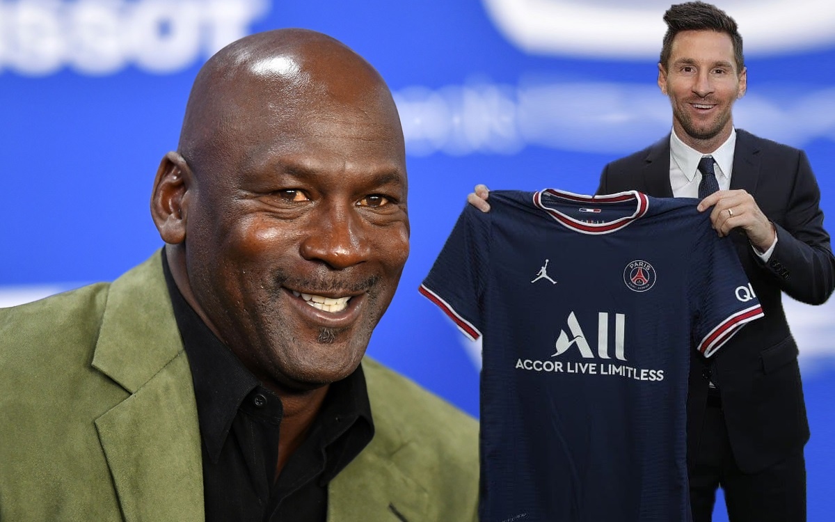 Why did Michael Jordan make millions with the signing of Messi to PSG?