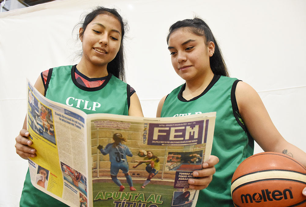 1638022654 The womens basketball festival is played in La Paz