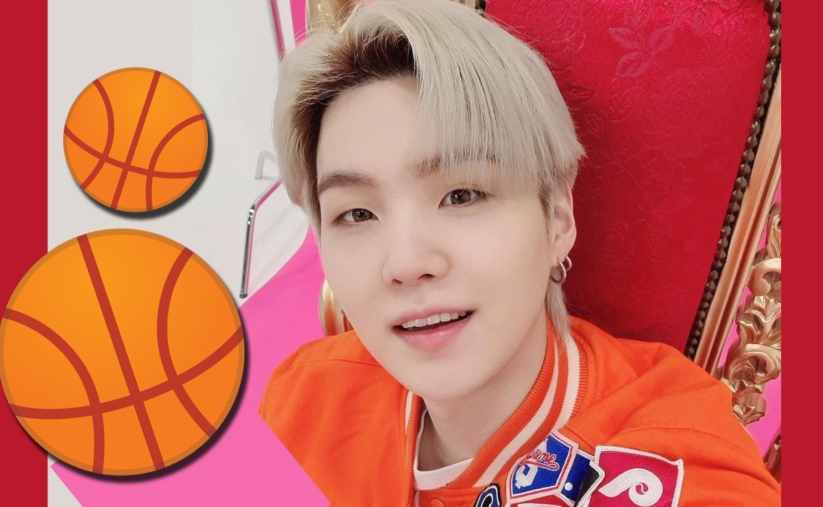 BTSs Suga enjoys basketball and attends an NBA game