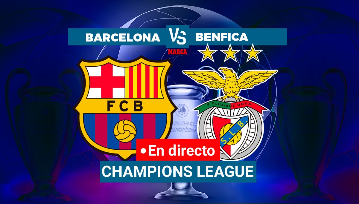 Barcelona Benfica summary result and goals Champions League