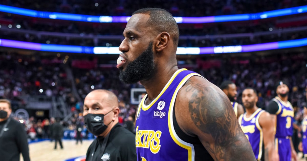 LeBron James is suspended for the first time in his