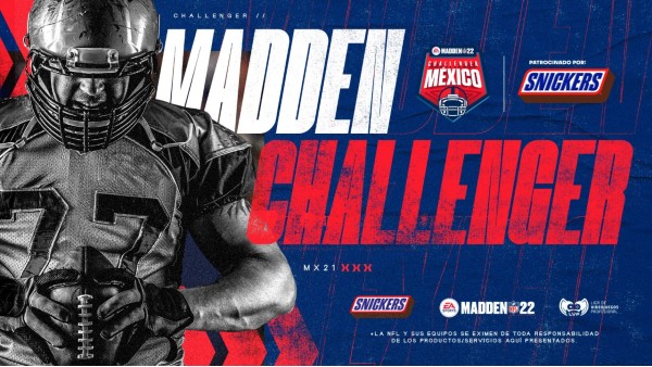 Madden Challenger Mexico 2021 NFL Mexico invites its fans to