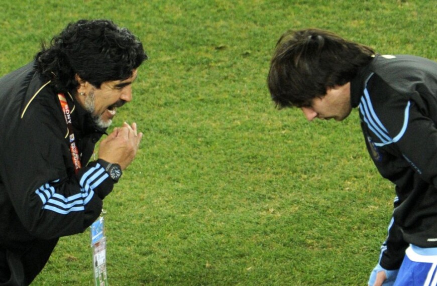 The emotional post of Lionel Messi one year after the death of Diego Maradona