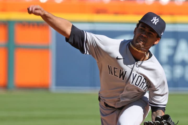 Deivi Garcia posted a high 6.48 ERA in just 8.1 innings pitched with the New York Yankees in 2021.